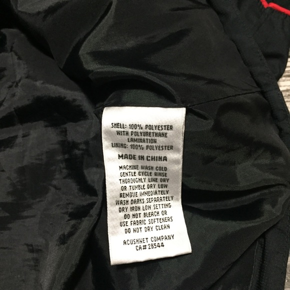 Footjoy Dryjoys Pullover Windbreaker Jacket Men’s L Black Tulalip Resort Casino - Picture 8 of 9